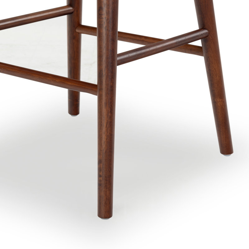 Tabouret Vanya, Noir, Petit tabouret - 28 po