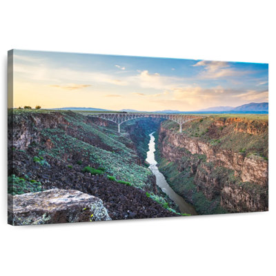 Alvord Gorge Bridge In Taos