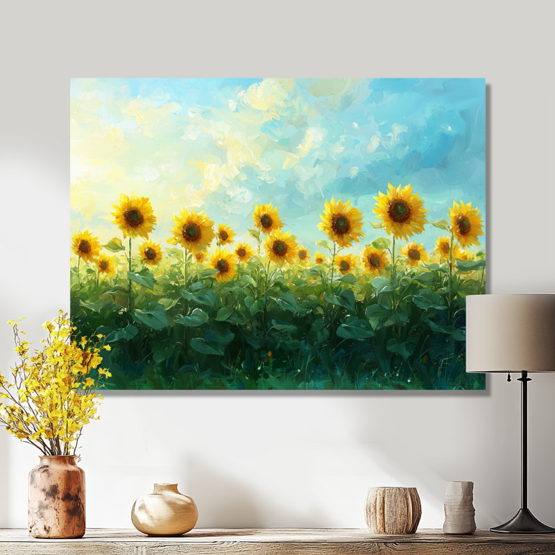 Drawhorn - Floral Wall Art, H 30 po x l 40 po, Toile tendue, Ne s’applique pas