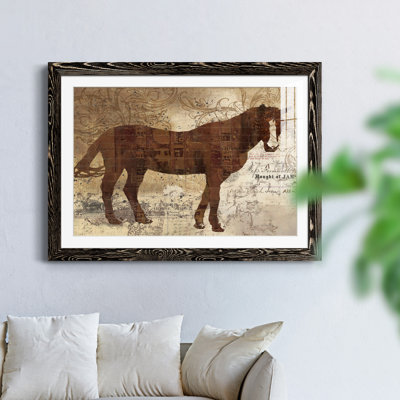 Cheval occidental I - cadre photo