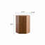 Table de bout hexagonale moderne-1268697571