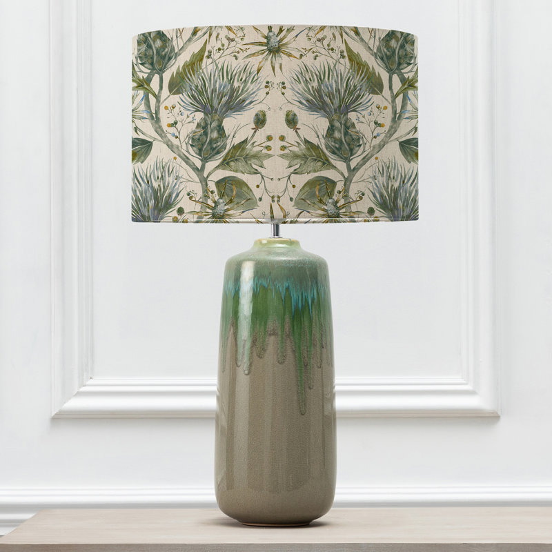 Neo Ceramic Table Lamp, Lichen