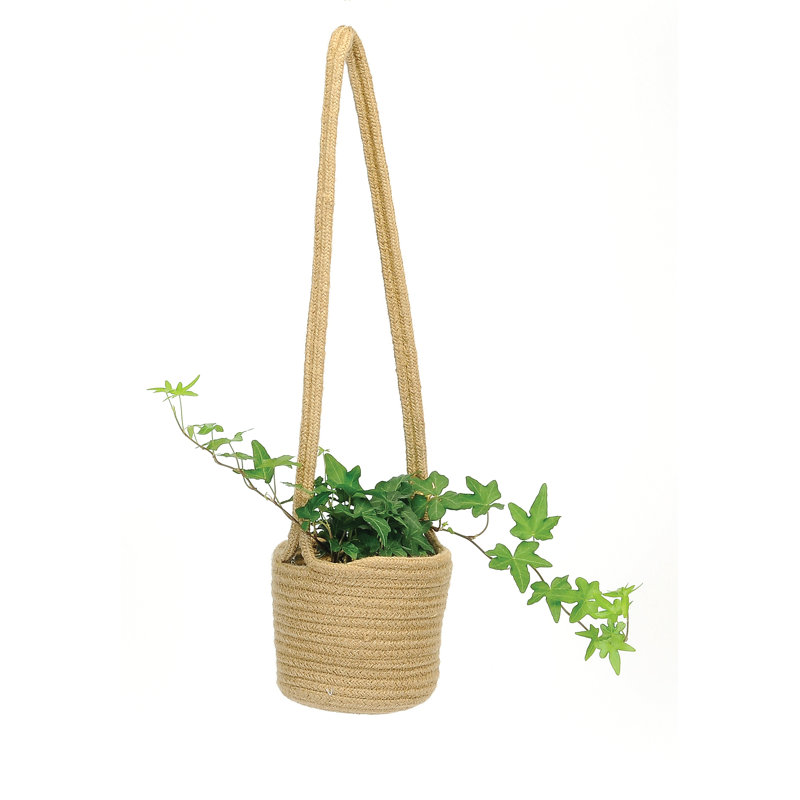 Pot de fleurs suspendu en jute Koby