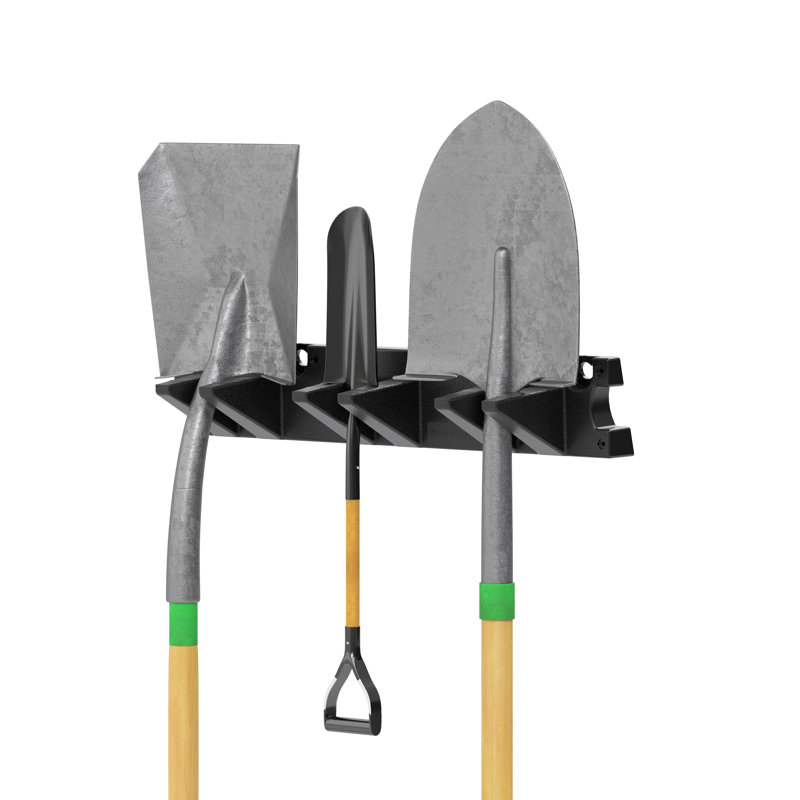 Suncast Triple Hook Long Handle Tool Hanger Set - Pack of 2