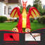 Dragon gonflable géant