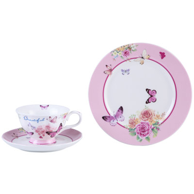 Barajas Porcelain Teacup and Saucer