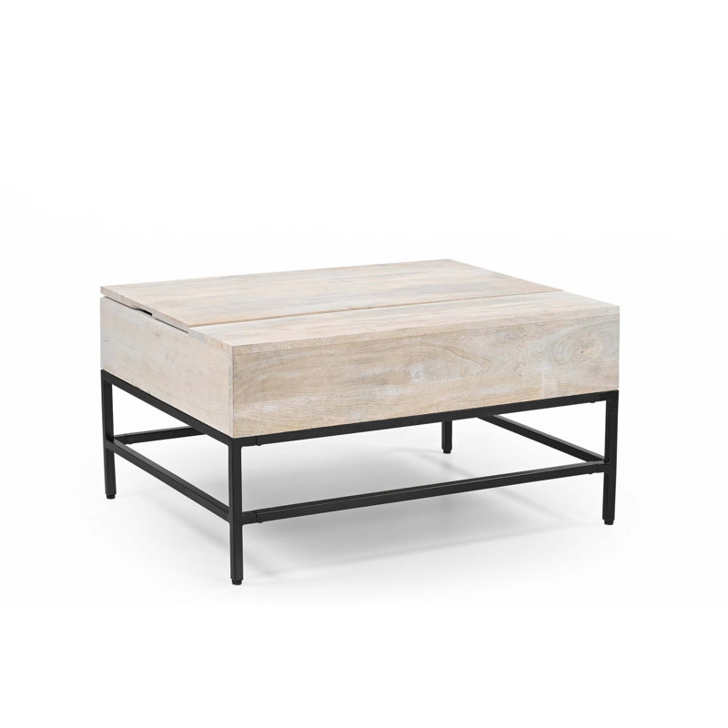 Table basse à plateau relevable, Blanchies