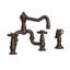Fairfield Kitchen Bridge Faucet with Side Spray-1986069020