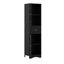 Armoire de rangement autoportante avec tiroir et porte en acrylique pour salle de bain-113793382