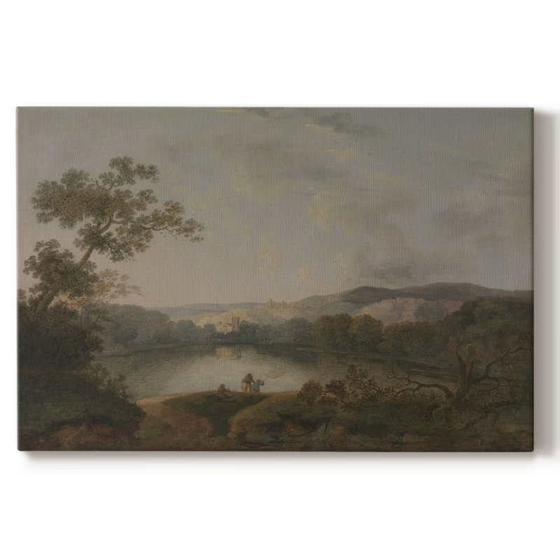 Paysage rétro - XXVII, reproduction d'art sur toile, H 25 po x l 37 po