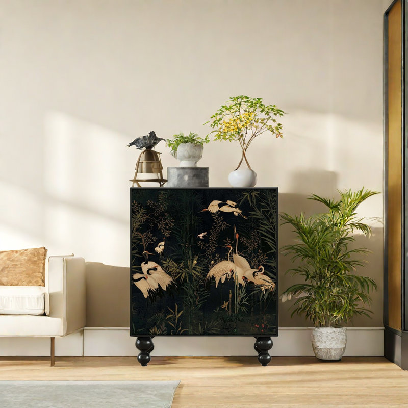Armoire à chaussures style chinois Xianhe, 17 paires de rangement pour chaussures