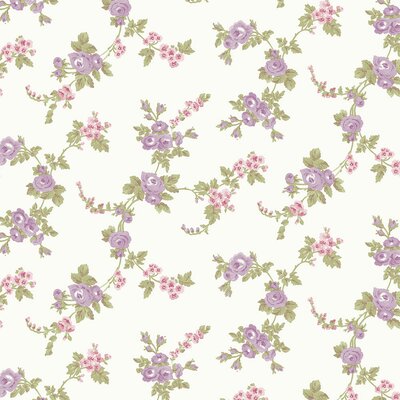 Ophelia & Co. Harlan Floral Roll & Reviews | Wayfair