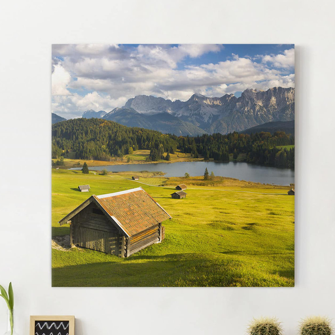 Leinwandbild Geroldsee Upper Bavaria