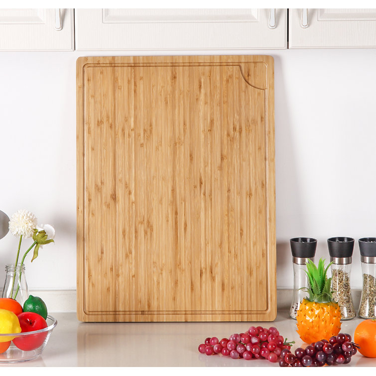 Yesurprise Carbonized Bamboo Chopping Board | Wayfair