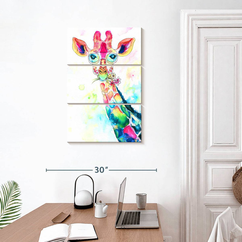 Brampt Giraffe Suitor, 32" H x 20" W