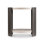Prado Concrete Sled End Table with Storage