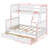 Janete Twin Over Full Bunk Bed with Built-In Ladder-2115284652
