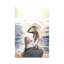 Woman On A Rock - Wrapped Canvas Painting-1347582213