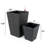 2 Hand Woven Planters - Self-Watering In , Creating A Peaceful And Relaxing Environment Indoors Outdoors Square , For Indoor Outdoor Greenery-603983992