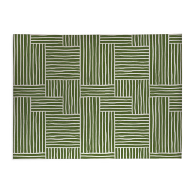 Grid Puz Low Profile Kitchen Mat