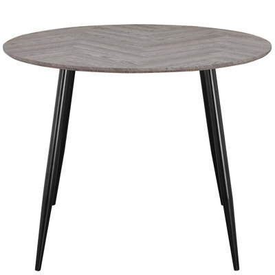 Stronach Round Metal Base Dining Table