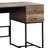 Louka Metal Base Writing Desk