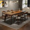 American-style rectangular dining table