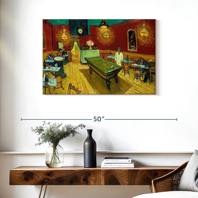 Senne The Night Cafe, H 24 po x l 36 po