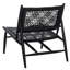 Chaise d'appoint à dossier tissé Kazbah-1960587202