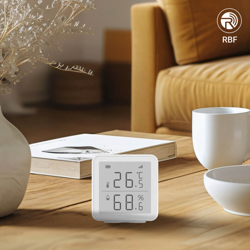 Roombanker Smart Temperature & Humidity Monitor - Accurate Indoor Climate Tracking with App Control