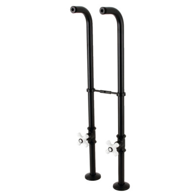 Kingston Brass Kingston Freestanding Supply Line with Stop Valve