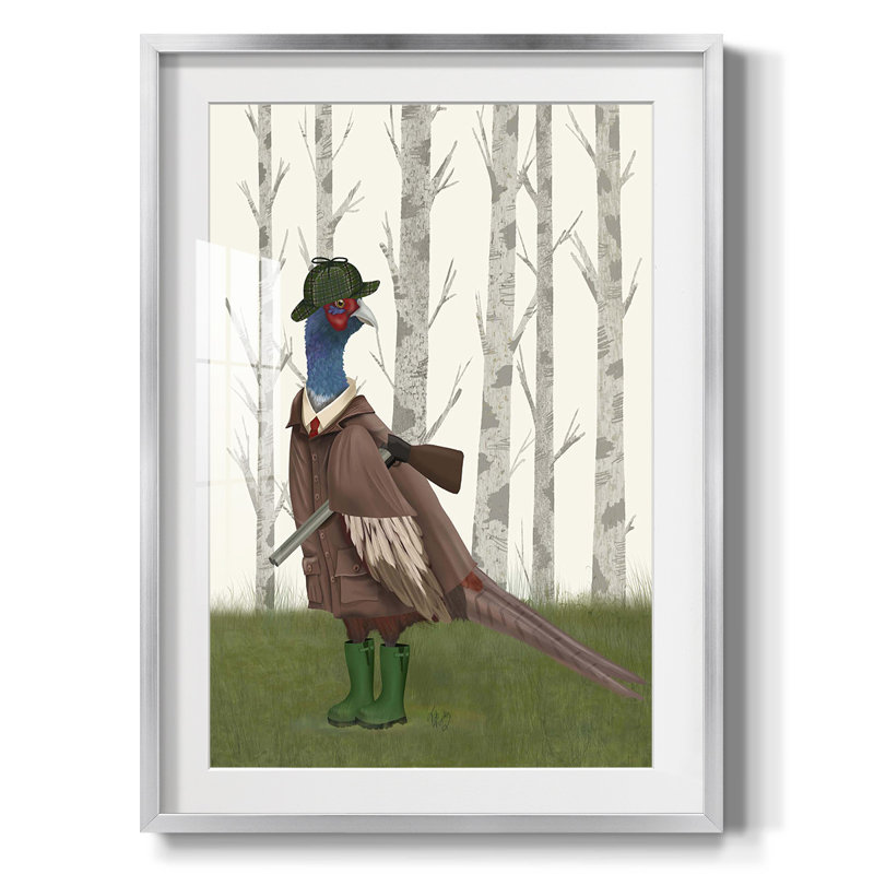 «Peaceful Diptych I», reproduction encadrée, Papier avec cadre argenté, Blanc