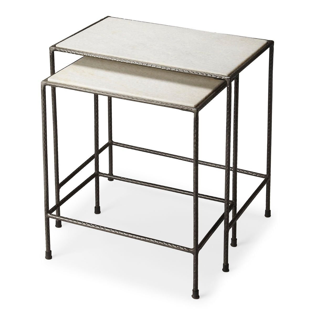 Blaire 22" Genuine Marble End Table