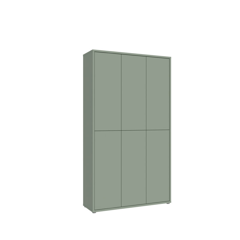 32 Pair Shoe Storage Cabinet, Sage