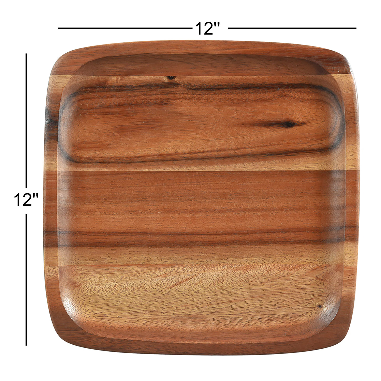 Noritake Kona Wood 12" Square Plate