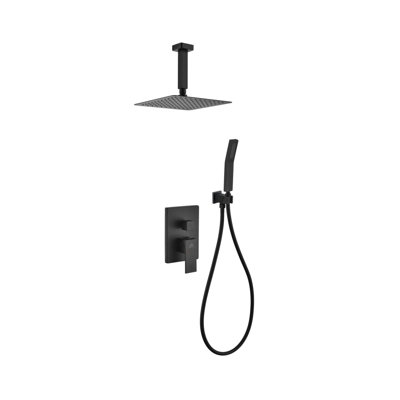Aqua Piazza Complete Shower System with Rough in-Valve