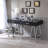 Coleen  Black High Gloss & Chrome Finish Writing Desk-2131771318