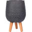 Honeycomb Style Egg Planter with Feet-99158589-57886037
