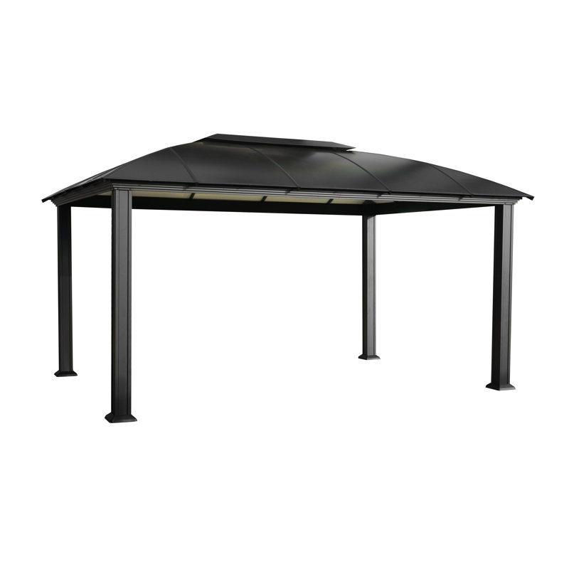 Pavillon de jardin en aluminium Cambridge, 16 pi L 11 pi. D