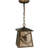 1 - Light Antique Copper Lantern Pendant