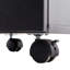 Table de manucure classique avec roulettes et tiroirs, bureau de maquillage pour coiffeuse-40429875
