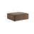 Restore Performance Fabric Upholstered Modular Ottoman In Mocha-1932524694