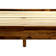 Gonsoulin Solid Wood Bed Frame with Adjustable Headboard/Handcrafted Pattern Platform Bed