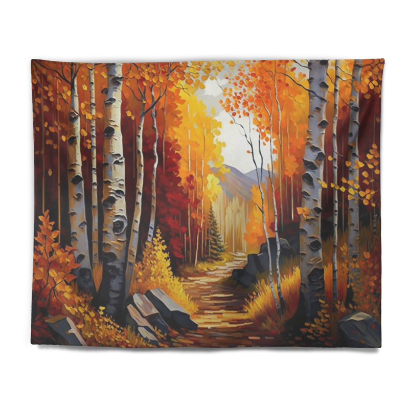Tapisserie en polyester, H 32 po x l 39 po