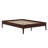 Modern Wooden Platform Bed Frame featuring Wood Slats & Metal Support, Easy Assembly-973815411