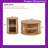 Round Fluted Coffee Table Set With Sliding Tambour Door And Storage-1904218503