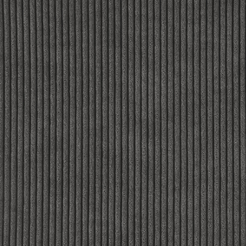 Fauteuil d'appoint capitonné Dana, Gris