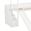Lit mezzanine simple avec glissade-563402337