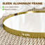 Aluminium Round Mirror-395442693