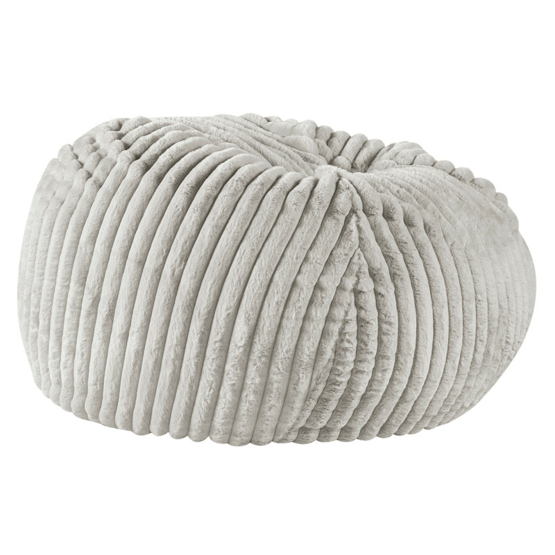 Méridienne 40 pouces en mousse viscoélastique gris tourterelle, Polyester gris